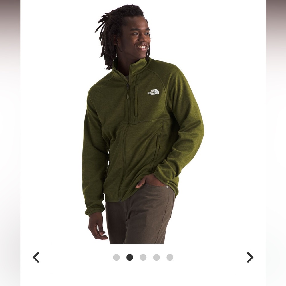 The North Face Men’s Canyonlands Full Zip Jacket in Olive Size Small! - Picture 2 of 6